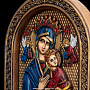 Панно-икона "Пресвятая Богородица", фотография 4. Интернет-магазин ЛАВКА ПОДАРКОВ